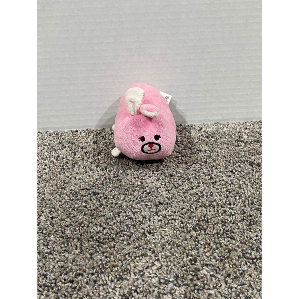 Plush Bun Bun Unisex Pink Excellent Stackable Stuffed Animal